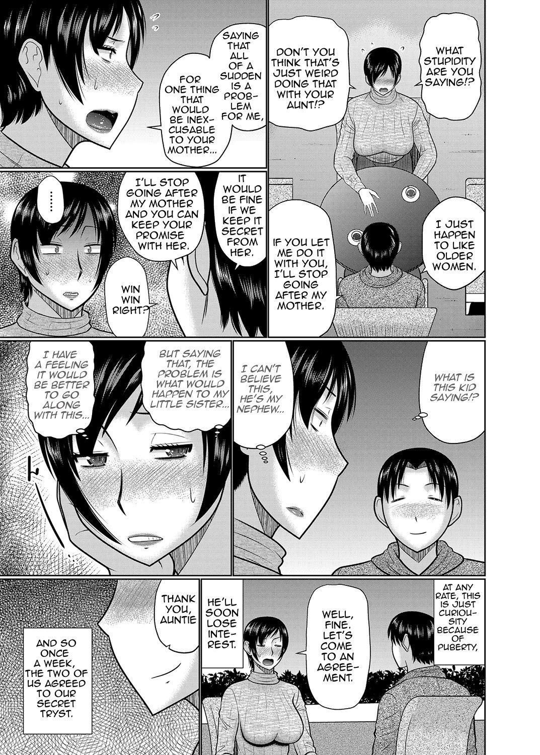 Hentai Manga Comic-Until Aunt and Mother Are Mine-Chapter 1-5